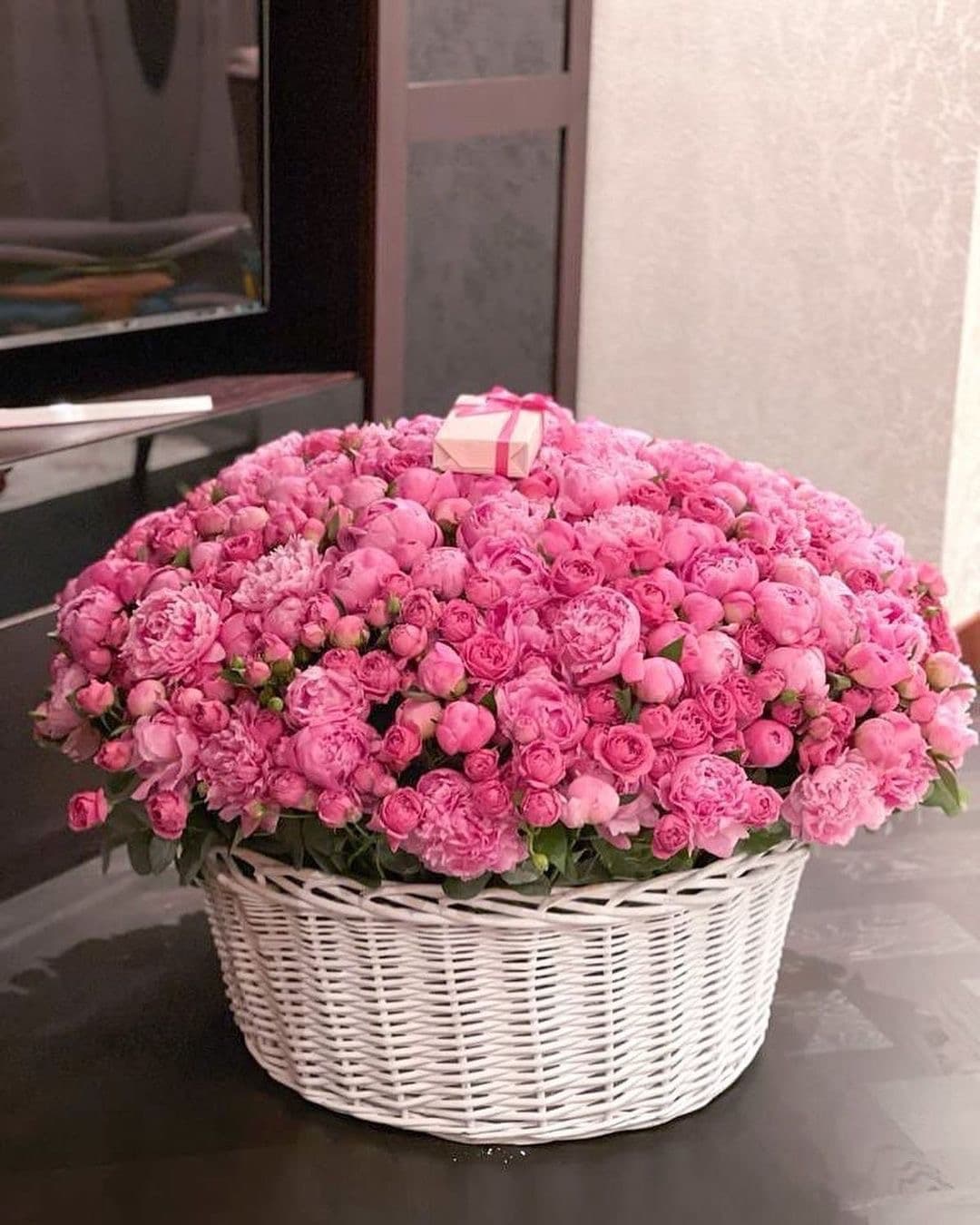 Букет Сад розовых облаков — Розы, Bellaflore