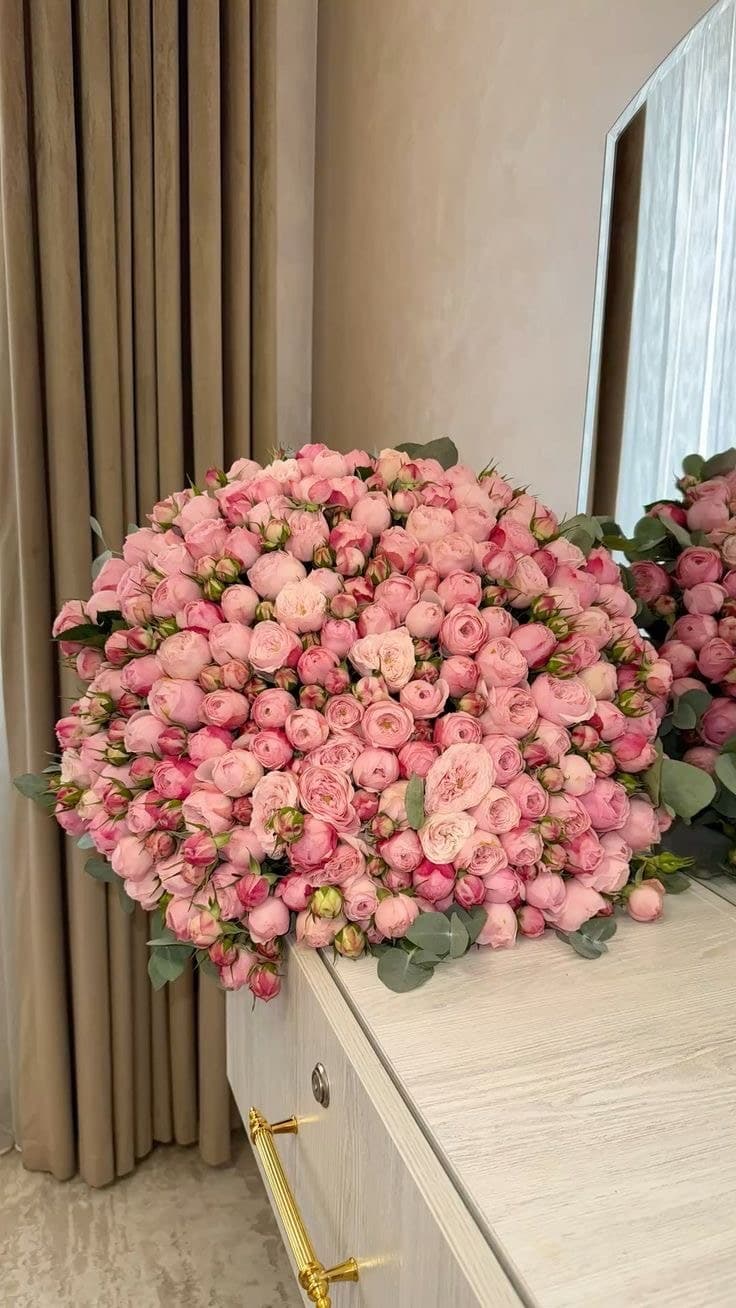 Коралловая мечта — букет Bellaflore