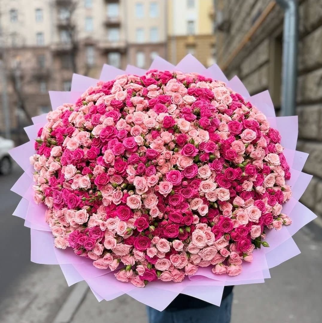 Алая панорама — букет Bellaflore