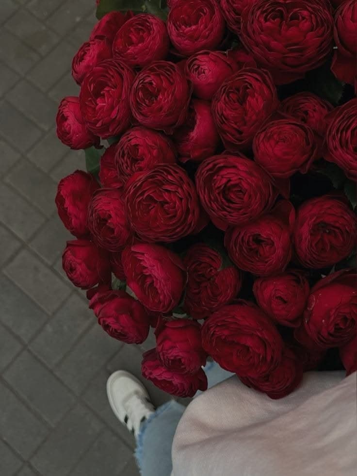 Карминовая поэзия — букет Bellaflore