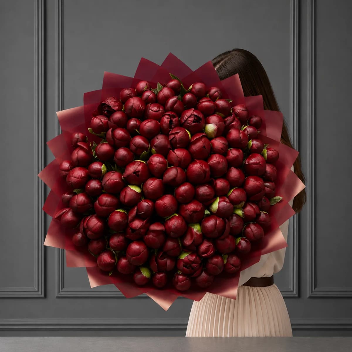 101 пион Red Charm