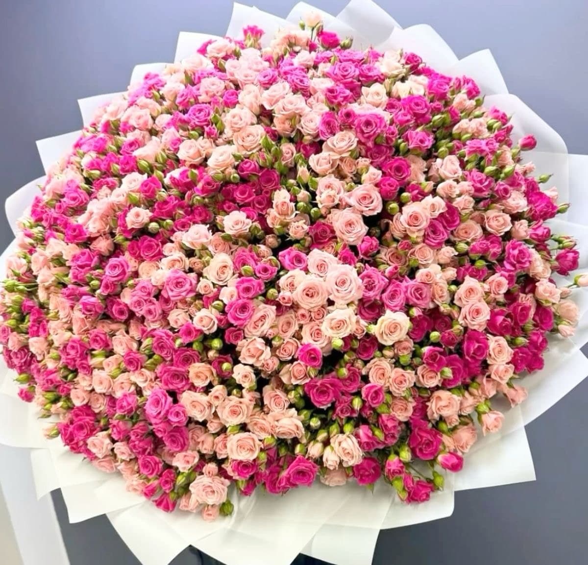 Рубиновая панорама — букет Bellaflore