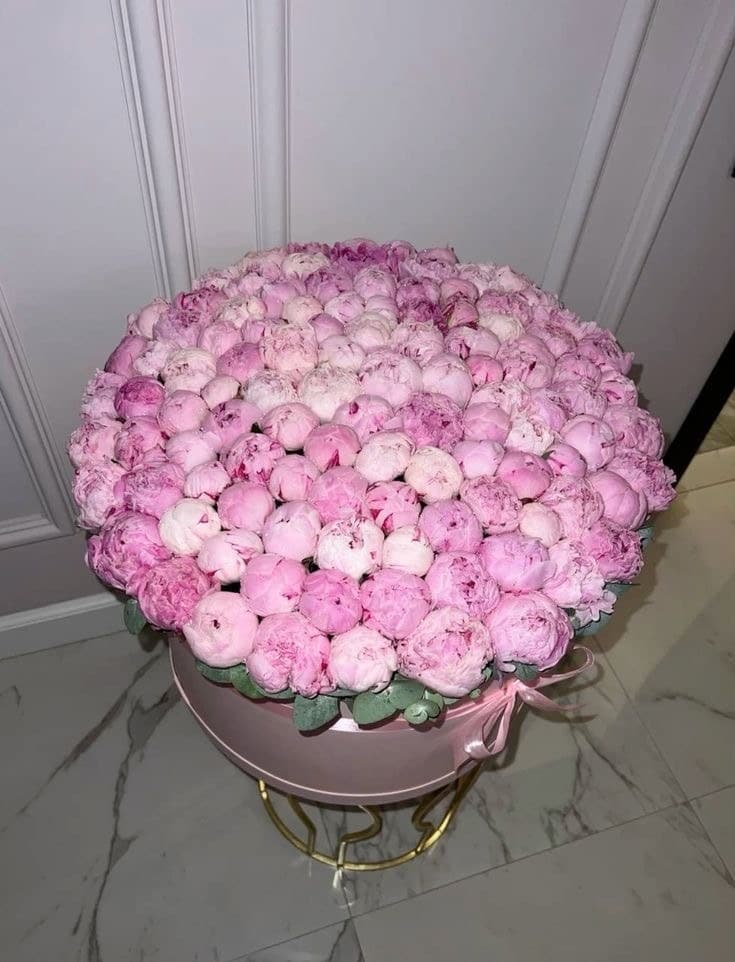 Пудровая гармония — букет Bellaflore